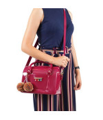 PTJ 3020 plum color bag